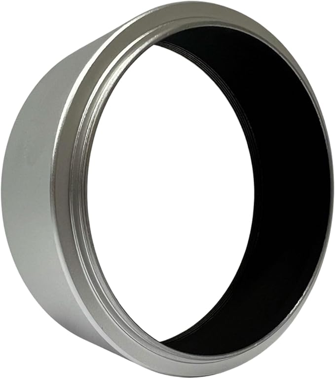 A&R Photo, INC. A&R 95mm Silver Metal Lens Hood for Nikon 200-500mm 5.6 E ED VR & Sony 200-600mm 5.6-6.3 G OSS