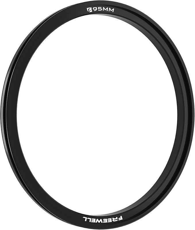 Freewell Adapter Ring 95mm Compatible only with Eiger Matte Box Filter System (Not Compatile with Freewell V2, K2 System)