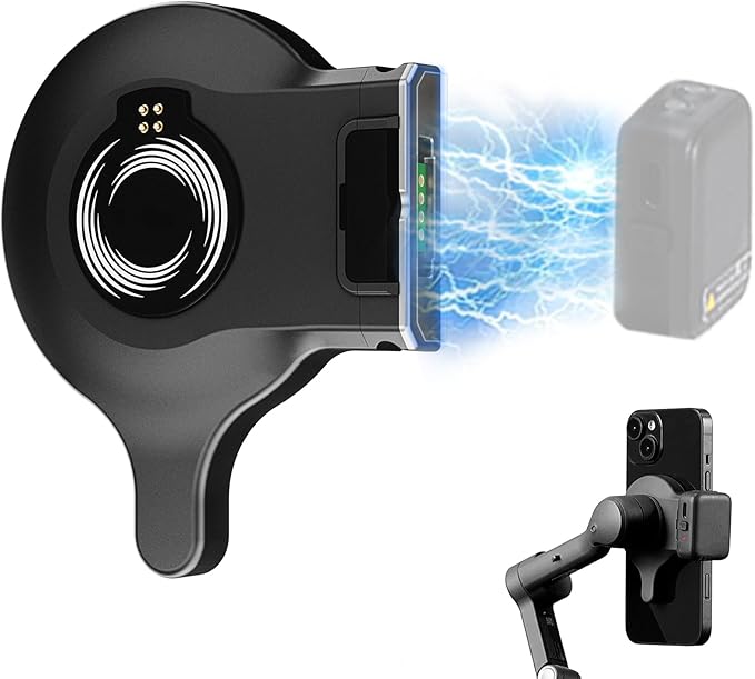 Magnetic Quick-Release Mount Adapter for DJI Osmo Mobile 8/7P/7, Smartphone Gimbal Stabilizer, Compatible with DJI OM Multifunctional Module/OM Tracking Module