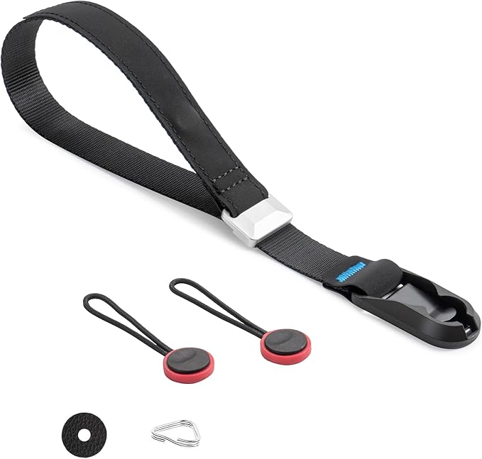 mecizox Camera Wrist Strap, Camera Hand Straps for Photographers, Adjustable Quick Release for DSLR SLR