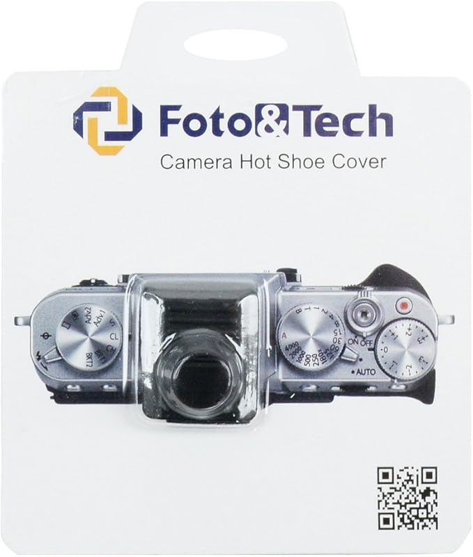 Foto&Tech Standard Hot Shoe Cover Compatible with Fujifilm X-A5 X-H1 X-E3 X-T2 A3 A10/GFX 50S/X-Pro2 X-Pro1 X-T20 X-T10 X70 X30 X100T X-A2 X-A1 X-T1 X-E2S X-E2 X-E1 X-M2 X-Q1 S1 FinePix X100 X20 X-S1