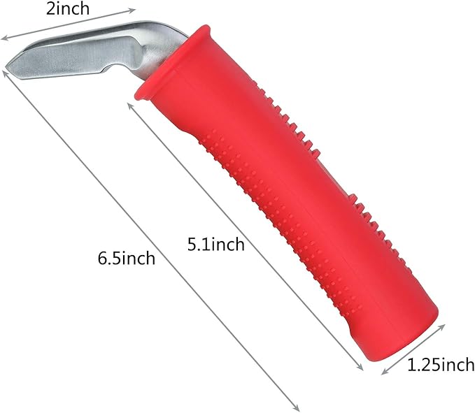 Auto Cane Portable Vehicle Support Handle, Car Door Assist Bar, Supports up to 300 Pounds, Car Door Handle for Elderly (Red)