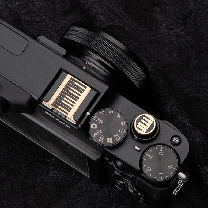 Camera Shutter Button, Soft Shutter Button for Fuji-Film X100 X100S X-10 X20 X-E1 XT10 XT20 XE2S X100F X100VI Nikon ZF