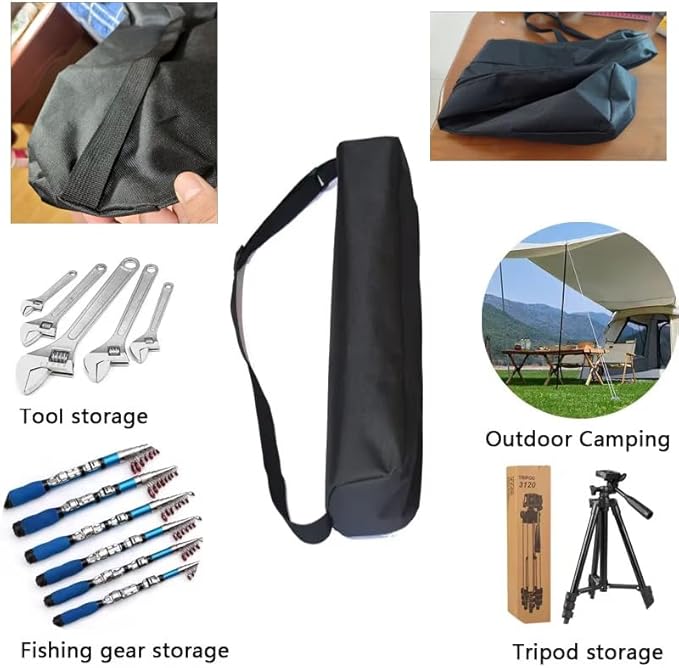 Camera Tripod Carrying Case with Shoulder Strap 27 Inch Long Phone Tripod Bag for Microphone Stand Floor Boom Arm Mic Stand Sheet Music Stand Photography Light Stand Ring Light Projector Stand