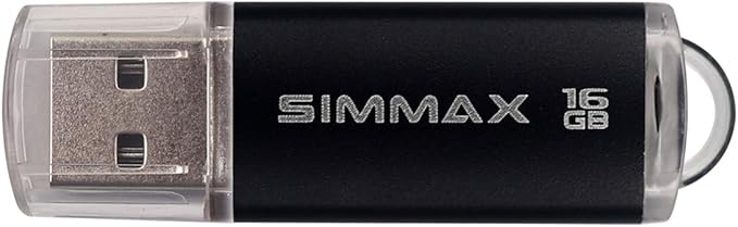 USB Flash Drives 5 Pack 16GB USB 2.0 Flash Drive Memory Stick Thumb Drive Pen Drive with Led Indicator (Blue Green Black Red Purple)