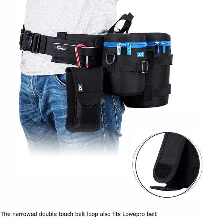 JJC Camera Lens Pouch Case for Canon RF 800mm f11 Tamron SP 150-600mm Sigma 150-600mm 150-500mm Nikon Nikkor AF-S 200-500mm & More, Zipper Polyester Lens Protective Bag Interior Size 4.9x11.4”