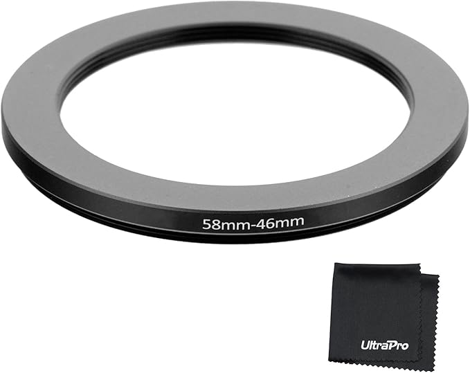UltraPro Step-Down Adapter Ring 58mm Lens to 46mm Filter Size