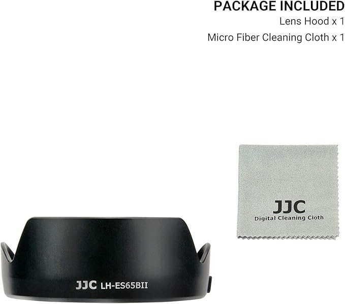 Tulip Flower Lens Hood for Canon RF 50mm f/1.8 STM on EOS R6 R5 RP R Camera, Reversible Lens Shade Replace Canon ES-65B Lens Hood, Compatible with 43mm Filters and 43mm Lens Cap