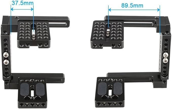 CAMVATE Adjustable Camera Cage Fit for Right Handle and Left Handle Camera(Basic) - 1722