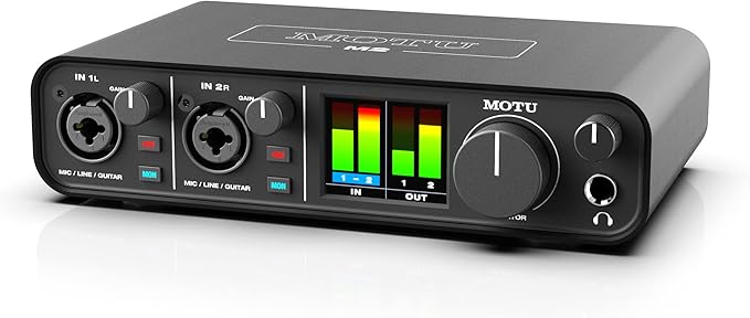 MOTU M2 USB-C Audio Interface