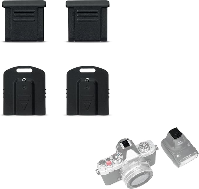 2Pack Camera and Flash Hot Shoe Cover Cap for Nikon Speedlite SB-910 SB-900 SB-700 SB-500 SB-5000 on Nikon D850 D810 D780 D750 D7500 D7200 D5600 D5300 D3500 D3400 Coolpix P1000 P950 Camera