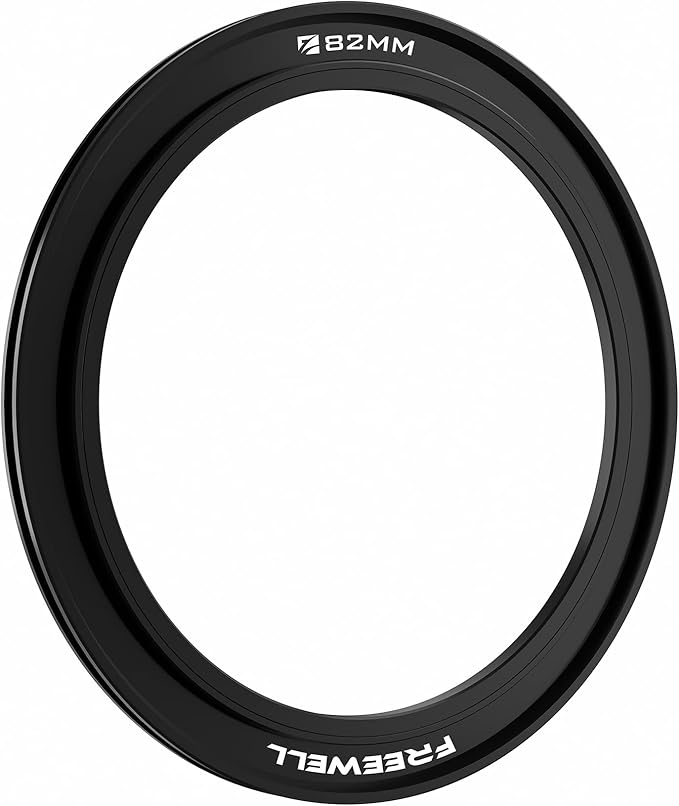 Freewell Adapter Ring 82mm Compatible only with Eiger Matte Box Filter System (Not Compatile with Freewell V2, K2 System)