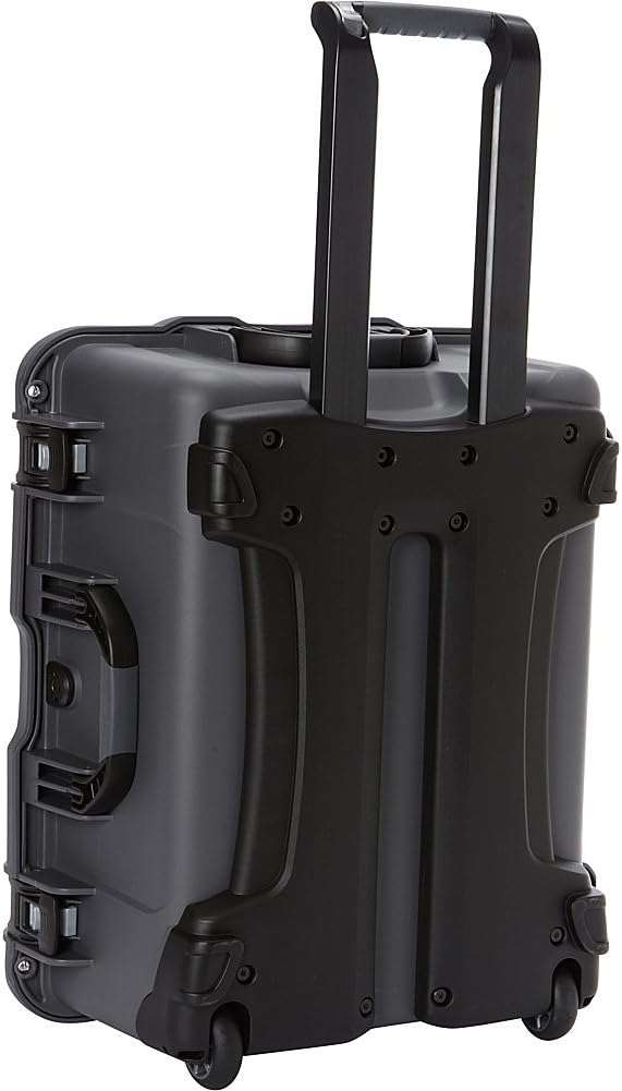 NANUK Waterproof Hard Case with Wheels and Foam Insert - Orange