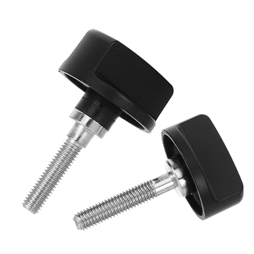 ULDIGI 2pcs Clamping Screw Knobs for Parts and Easy to Install Replacement Screws for Tripod Accessories for Assembly and Repair of Frame
