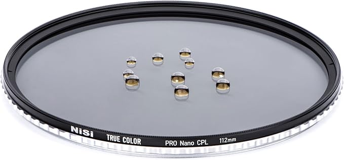 NiSi 112mm True Color CPL | Circular Polarizing Lens Filter for Nikon Z 14-24mm f/2.8S | Long-Exposure and Landscape Photography