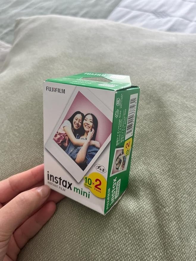 Fujifilm Mini Instant Film, 2 x 10 Shoots, 40 Exposures (2 Boxes)
