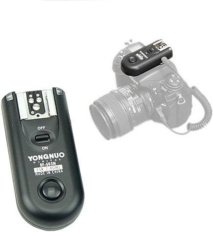 YONGNUO Wireless Shutter Release & Flash Trigger RF-603II C3 for Canon DSLR 1D /1DS, EOS 5D Mark II/5D /7D/50D /40D /30D /20D /10D