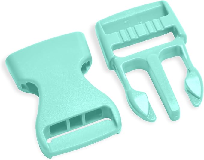 Buckles for Straps Set of 4 Pcs Plastic Buckle Clip Quick Side Release Plastic Fastener