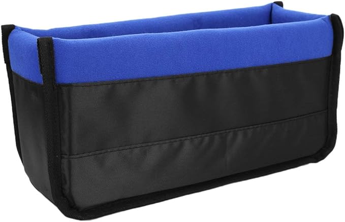 Pongnas Shockproof Camera Insert Bag with Padded Dividers for Safe Lens Storage (Blue)