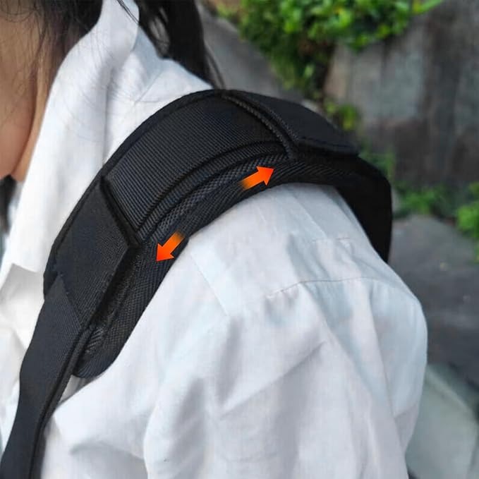 Backpack Strap Pads Shoulder Strap Cushion Removable Decompression Shoulder Strap Pad for Guitar, Laptop, Camera, Backpack Satchel Pad (2 Pcs)