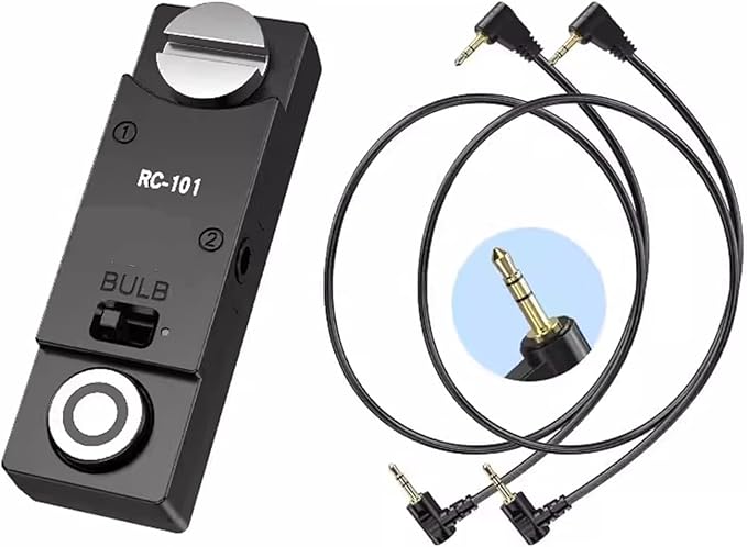for Fuji/Canon Camera Cable Universal Iron cage Handle Shutter Release Accessory Shutter Cord RC101-E3/2.5mm Remote Control xt2 xt3 xt4 xt5 gfx50/50r/50s/100/100s can80d 90d r8 r10 650d 800d