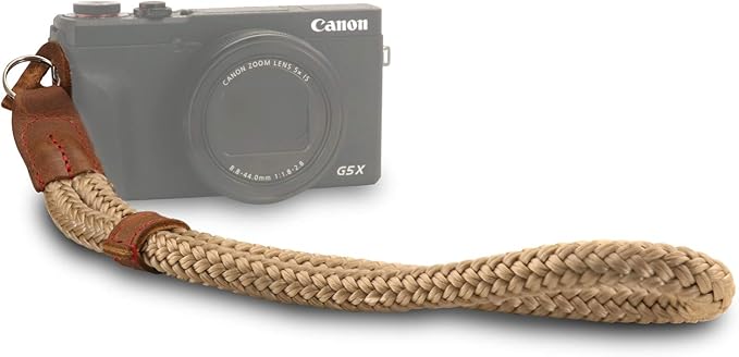 MegaGear SLR/DSLR Camera Cotton Wrist Strap – Comfortable & Durable Wrist Strap for Digital Cameras