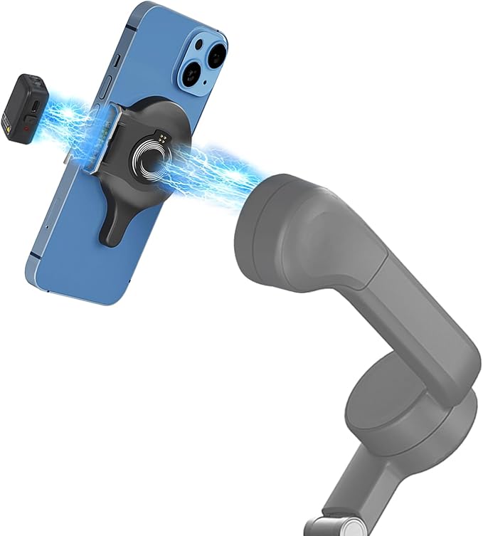 Magnetic Quick-Release Mount Adapter for DJI Osmo Mobile 8/7P/7, Smartphone Gimbal Stabilizer, Compatible with DJI OM Multifunctional Module/OM Tracking Module