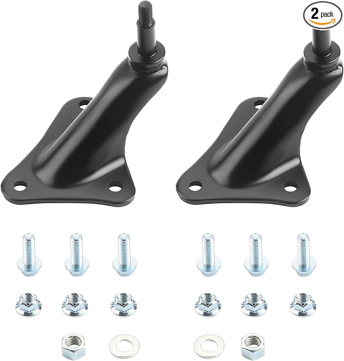 Rear Upper Shock Strut Mount Bracket Kit Compatible with 1983-2011 Ford Ranger & Mazda B2300 B2500 B3000 B4000 E3TZ-18169-A 924-408 Shock Absorber Upper Bracket w/Install Bolts Metal