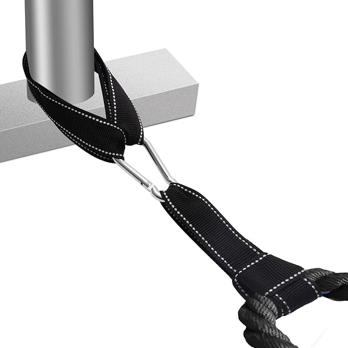 Battle Rope Anchor Strap Kit Accessories for Home Gym Outdoor Muscle Workout Equipment