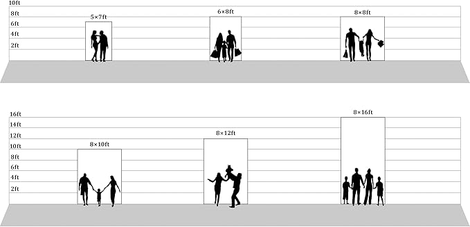UrcTepics 8x10ft Professional Dark Gray Portrait Backdrop Abstract Textured Backdrops for Photography Vintage Headshot Background