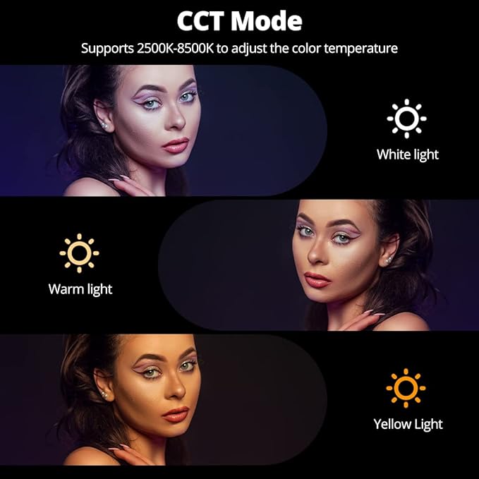 AMBITFUL A2 RGB LED Light Wand -Full Color Magnetic Video Light Stick,Handheld Tube Light with 29 Effects, 2500-8500K, 2500mAh, CRI 95+ for Photography, YouTube, TikTok (A2-K2 Kit)