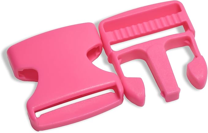 Buckles for Straps Set of 4 Pcs Plastic Buckle Clip Quick Side Release Plastic Fastener