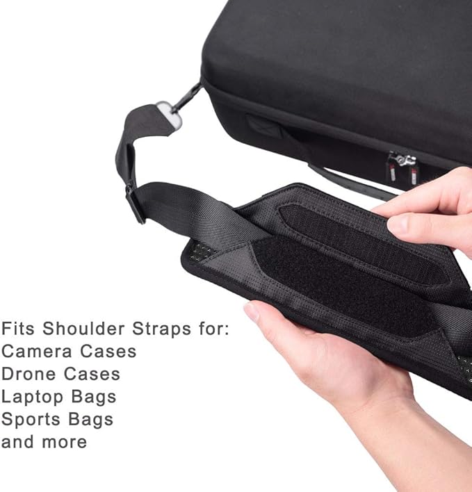 RLSOCO Shoulder Strap Pad Replacement Air Cushion Pad(One Piece) for Bags Briefcase,Backpacks, Laptop Computer Messenger Bag Drone Camera Case