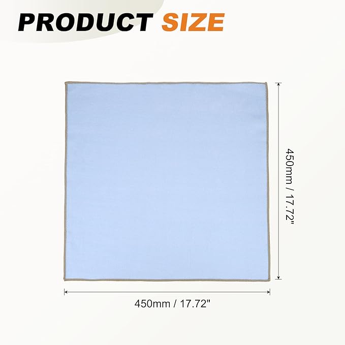 PATIKIL 18" x 18" Camera Protective Wrap, Magic Self-Adhesive Cloth Anti-scratch Lens Pouches for Camera Lens DSLR Phone Laptop, Blue