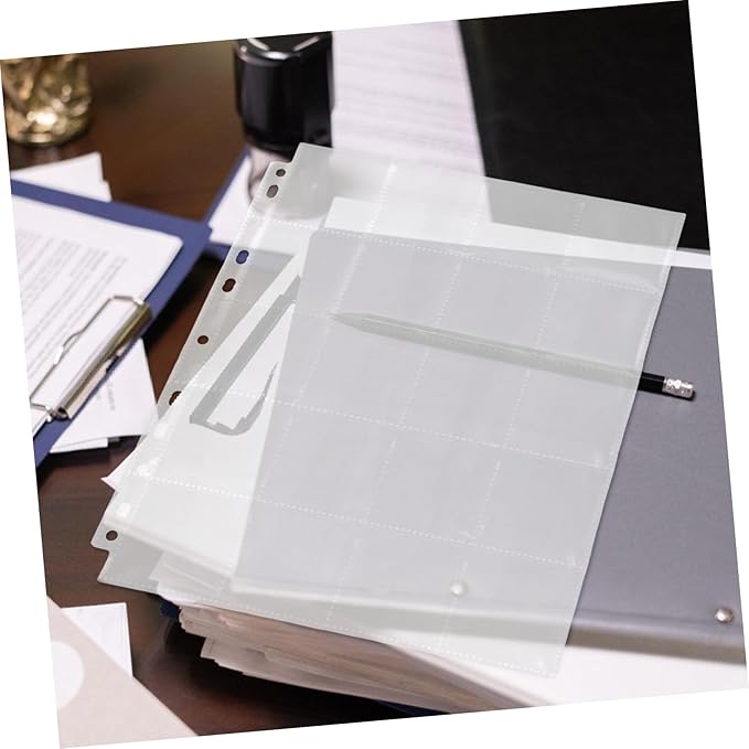 VILLCASE 30pcs Acid Film Negative Sleeves Binder for Organizing and Preserving Film Negatives Storage for Safe Storage and Easy Access