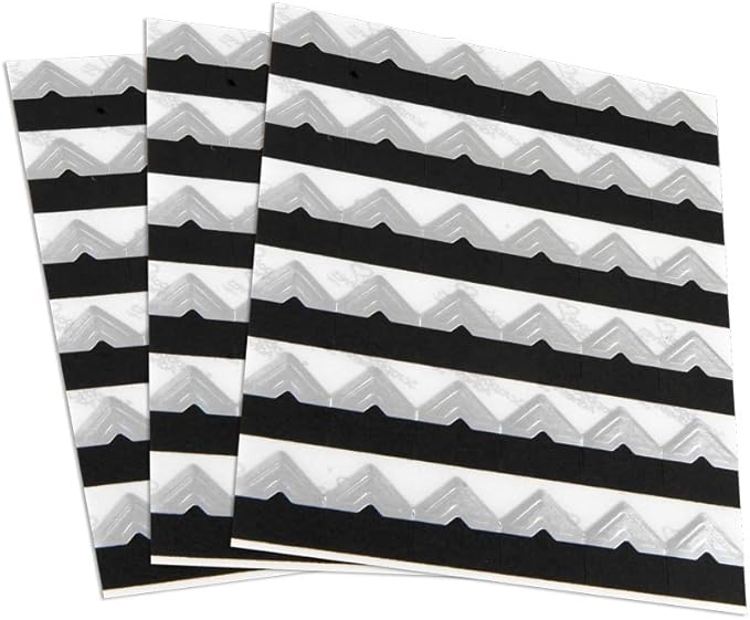 SCRAPBOOK ADHESIVES BY 3L Self-Adhesive Creative Paper Photo Corners, Silver, 108-Pack