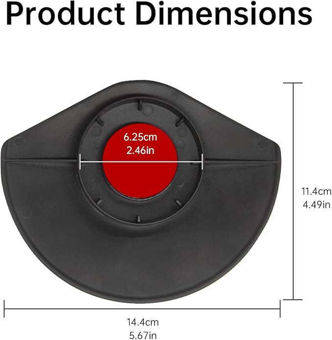 Haoyou Rain Cover for Ring Outdoor Cam Plus and Ring Stick Up Cam, Protects Camera Lenses from Rainwater, Glare, Snow, Sunlight, and UV Rays, Easy to Install and Does Not Obstruct The View (Black)