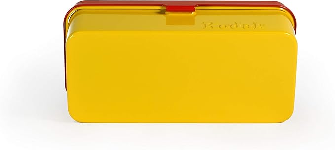 KODAK 120/135 Film Case - for 8 Rolls of 120 Films / 10 Rolls of 35mm Films - Retro Steel Case to Sort & Safeguard Film (Film is not Included) (Red)