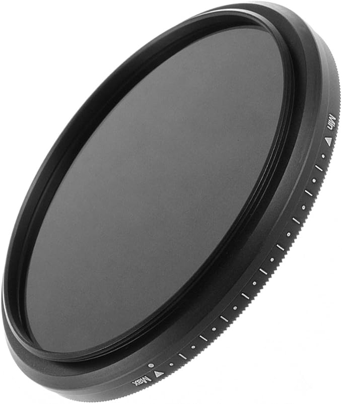 Fotga Slim Fader Variable ND Filter Adjustable ND2 to ND400 82mm Neutral Density Optical Glass for Camera Lens