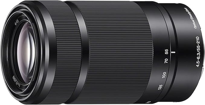 Sony ZV-E10 Mirrorless Alpha APS-C Vlog Camera 2 Lens Kit 16-50mm + 55-210mm ILCZV-E10L/W White Bundle with Deco Gear Case + Filter Set + Wide Angle & Telephoto Lenses + Extra Battery & Accessories