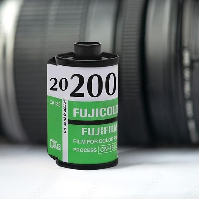 Kodak Ultramax 400 & Fujifilm 200 35mm Film Bundle - 3-Pack Each (6 Total) with Balveli Microfiber Cloth - 36 Exposures per Roll