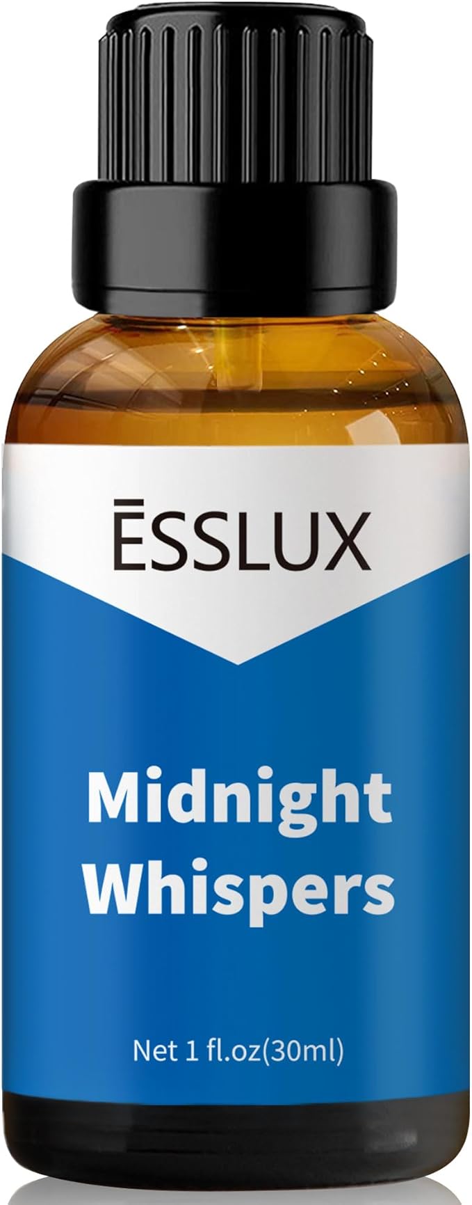 Midnight Whispers Fragrance Oil - ESSLUX Essential Oils for Diffuser, Candle Soap Making Scents, Aromatherapy Scented Massage, Perfume for Humidifier Home Fragrance, 1 fl oz