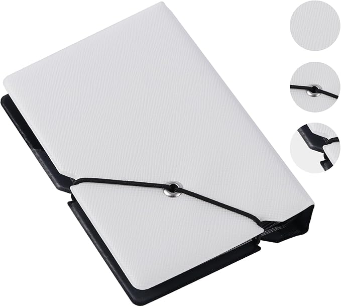 Mini Instant Film Polaroid Photo Album Book For 3 Inch Fujifilm Instax Mini 12 11 9 99 8 7+ 40 EVO Camera Film, HP Sprocket, K-pop Photocards (White, 1 Pack)