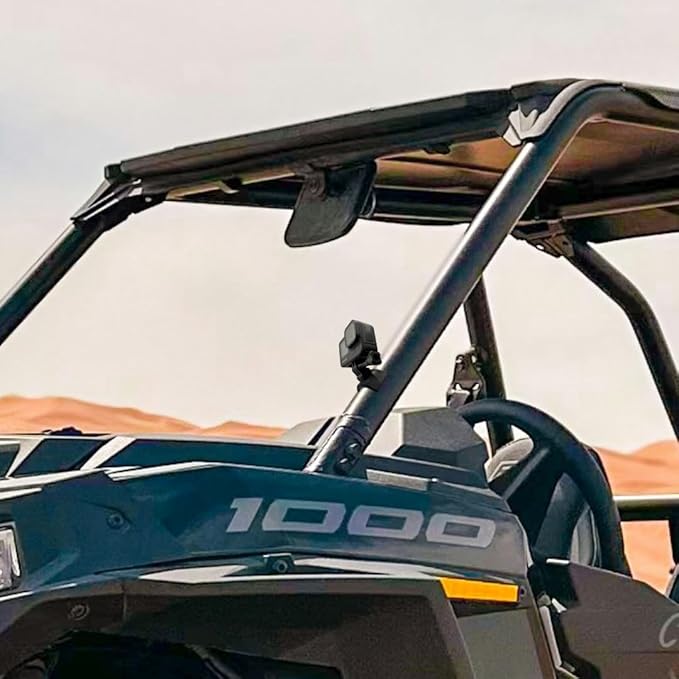 MotoRadds Flexible Adhesive Action Camera Mount for dashboards, windshield, handlebars, UTV roll cages, kayaks, bicycle helmet, jetskis, and more! Compatible with GoPro, Insta360, DJI, Sugru, and more