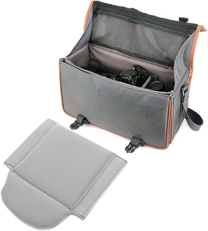 2Pcs Camera Bag Divider Inserts Shockproof Padded Separators for Enhanced Camera Equipment Protection Lightweight Space Saving Design for Travel Outdoor Photography