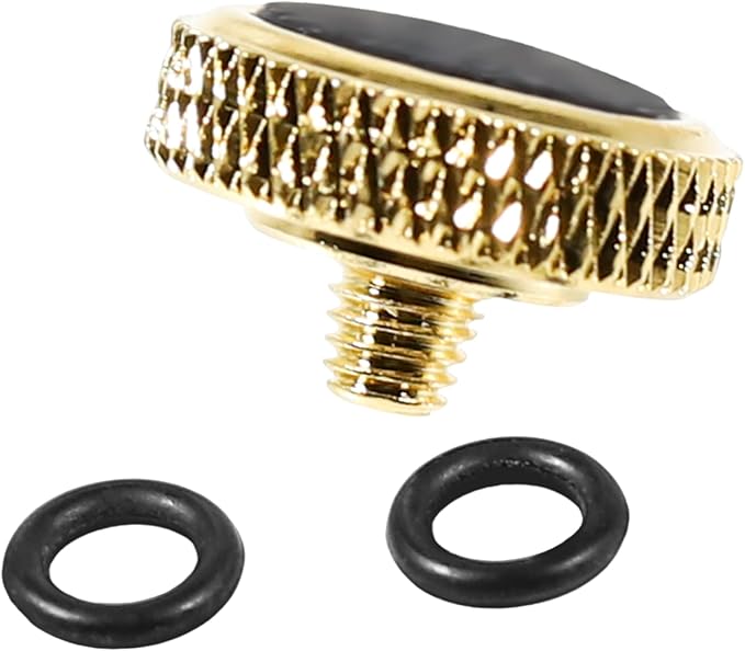 Shutter Button for Fujifilm X-T5, Soft Shutter Release Button for Fujifilm X100VI XPRO3 X100T XE4 XT20 XT50 XT3 XT4 XT30II Cameras (Gold Plated + Black Surface)