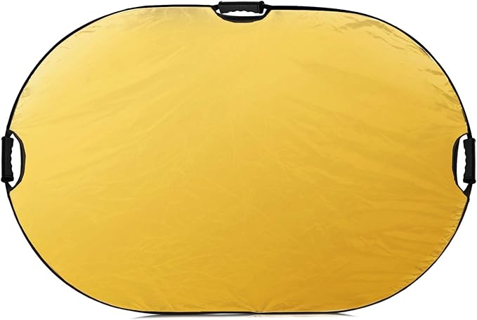 Selens 5-in-1 Oval Reflector with Handle for Photography Photo Studio Lighting & Outdoor Lighting (24 x 36 Inch)