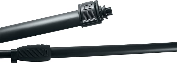 Gator Frameworks ID Series Tripod Mic Stand with 26" Dual Section Adjustable Boom Arm, Fully Collapsable into Compact Cylinder Shape (GFW-ID-MIC)