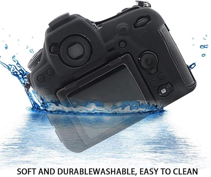 Camera Case for D850, Soft Silicone Rubber Camera Protective Body Skin Cover Shell for D850 Camera Bag Protector