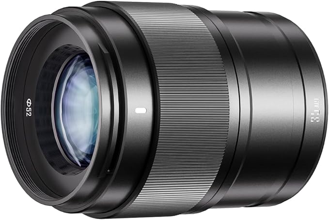 YONGNUO 35MM F1.8 E Mount Lens, STM Auto Focus Prime Lens, f/1.8 Lens for Sony E Mount APS-C Mirrorless Cameras ZV-E10 A6000 Series
